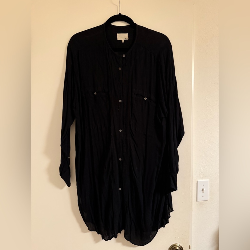 Aritzia Le Fou Tunic top, black xxs